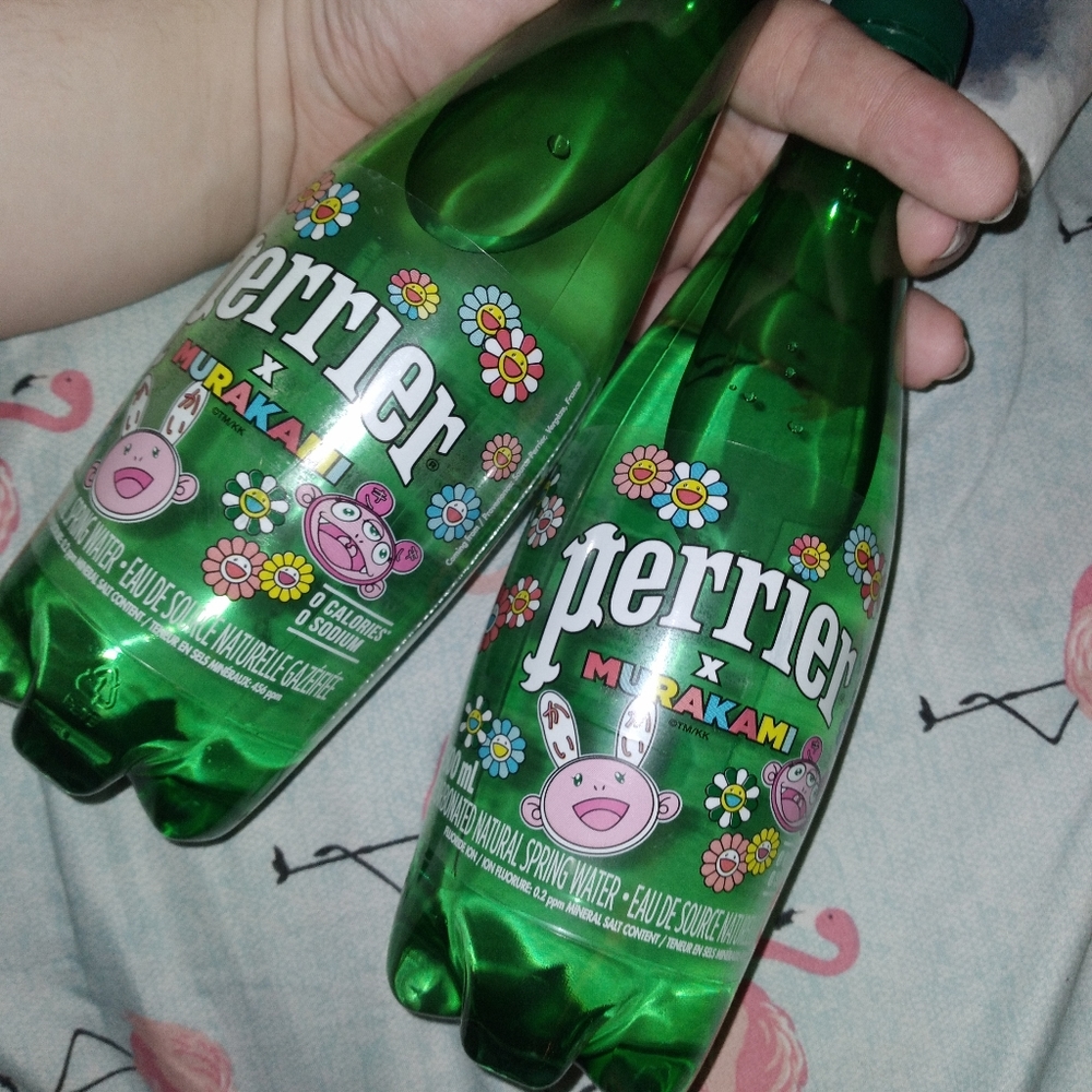 Murakami rare perrier bottles (singular)